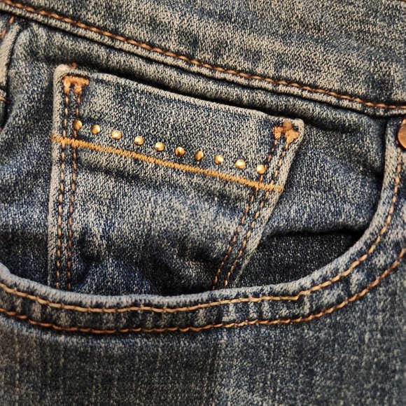 Levi's Womens Boot cut 515 Jeans Denim Detail Sz 10M - Picture 2 of 4